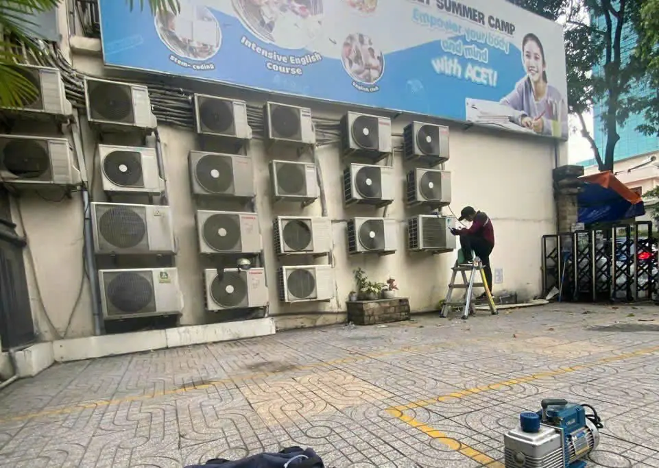 sửa máy lạnh thạnh mỹ tây