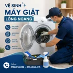 VỆ SINH MÁY GIẶT LỒNG ĐỨNG 